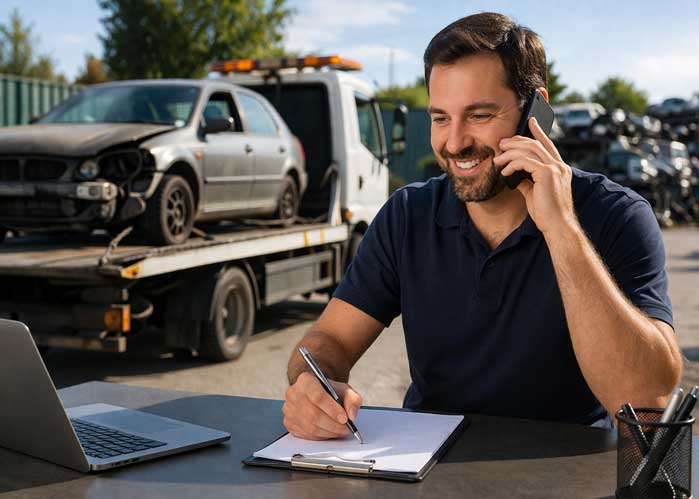 Contact Car Removals Gatton professional company for a free quote