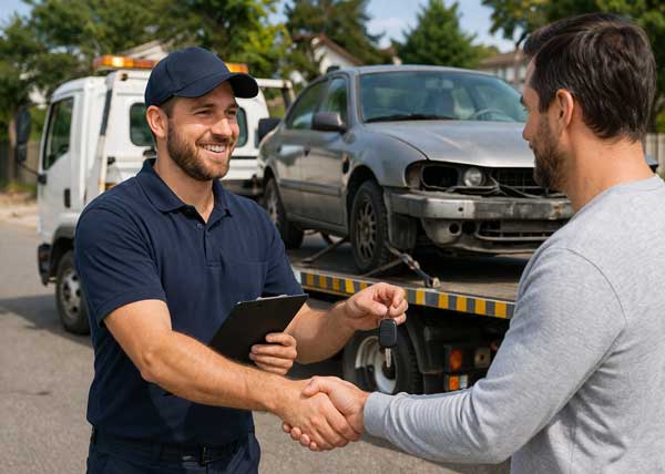 Schedule a hassle-free car removal with our trusted team